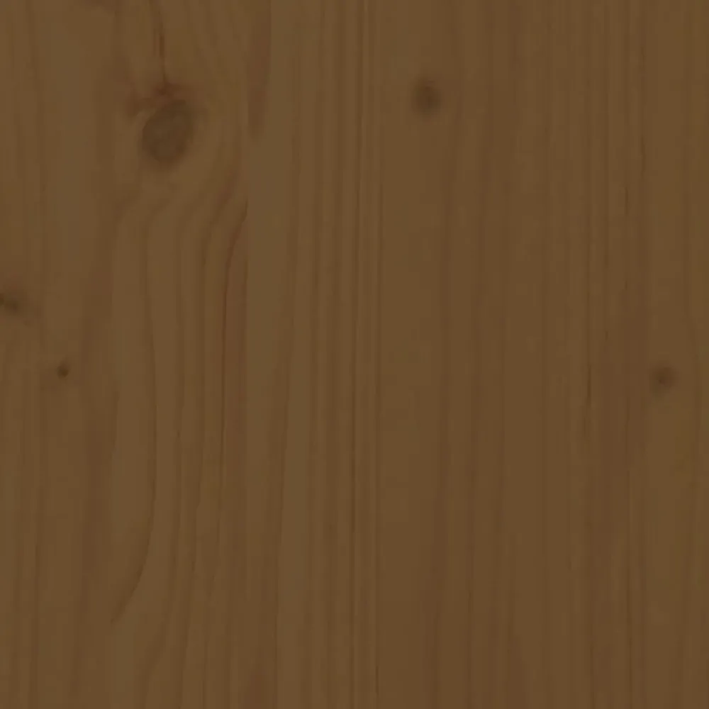 vidaXL Mueble de TV madera maciza de pino marrón miel 74x35x44 cm Marrón miel Outlet