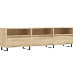 vidaXL Muebles Tv-Mueble de TV madera contrachapada 150x30x44,5 cm