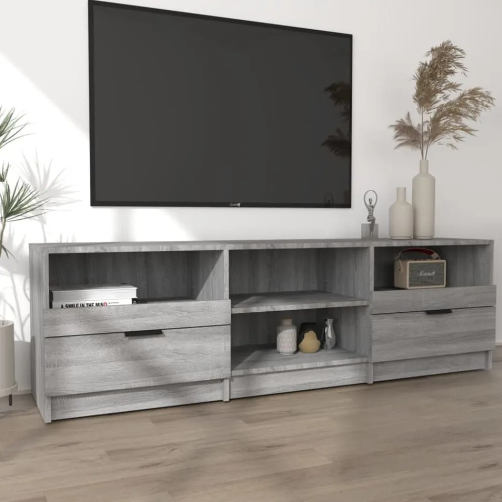 vidaXL Muebles Tv-Mueble de TV madera contrachapada 150x33,5x45 cm