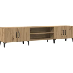 vidaXL Muebles Tv-Mueble de TV madera de ingeniería roble artisian 180x31,5x40 cm