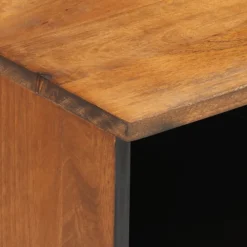 vidaXL Mueble de TV madera maciza de mango 100x33x46 cm Marr&oacute;n miel Discount
