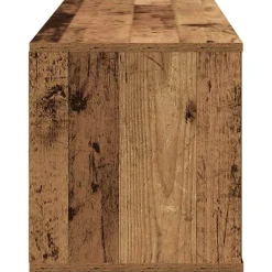 vidaXL Mueble de TV madera contrachapada envejecida 120x34x37 cm Madera antigua Hot