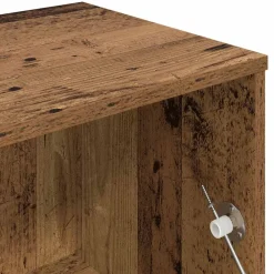 vidaXL Mueble de TV madera contrachapada envejecida 120x34x37 cm Madera antigua Hot