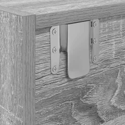 vidaXL Mueble de TV madera contrachapada 60x31x25,5 cm Gris sonoma Hot