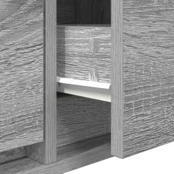 vidaXL Mueble de TV madera contrachapada 60x31x25,5 cm Gris sonoma Hot