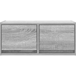 vidaXL Mueble de TV madera contrachapada 60x31x25,5 cm Gris sonoma Hot