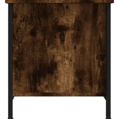 vidaXL Mueble de TV madera contrachapada 100x40x45 cm Roble ahumado Best