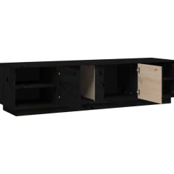 vidaXL Muebles Tv-Mueble de TV madera maciza de pino 156x40x40 cm