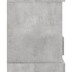 vidaXL Mueble de TV madera contrachapada gris hormigón 93x35,5x45 cm Gris hormig&oacute;n Online
