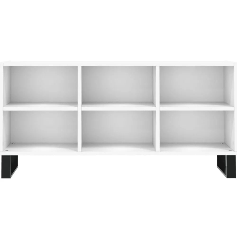 vidaXL Muebles Tv-Mueble de TV madera de ingeniería 103,5x30x50 cm