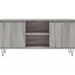 vidaXL Muebles Tv-Mueble de TV madera de ingeniería 104x35x50 cm