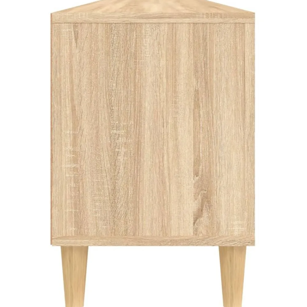 vidaXL Muebles Tv-Mueble de TV madera contrachapada 150x30x44,5 cm