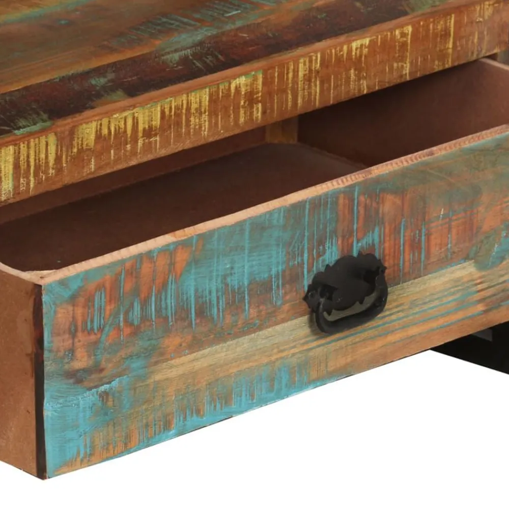vidaXL Mueble de TV madera maciza reciclada Discount