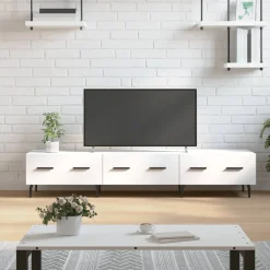 vidaXL Muebles Tv-Mueble de TV madera de ingeniería 150x36x30 cm
