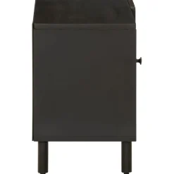vidaXL Muebles Tv-Mueble de TV madera maciza de mango 80x31x46 cm