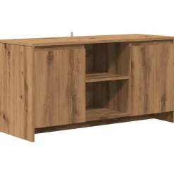 vidaXL Muebles Tv-Mueble de TV madera ingeniería roble artesanal 102x37,5x52,5cm