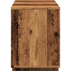 vidaXL Muebles Tv-Mueble de TV madera de ingeniería envejecida 130x35x50 cm
