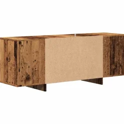 vidaXL Muebles Tv-Mueble de TV madera de ingeniería envejecida 130x35x50 cm