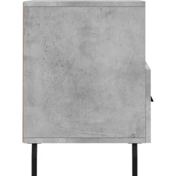 vidaXL Mueble de TV madera de ingeniería gris hormigón 102x36x50 cm Gris hormig&oacute;n Sale