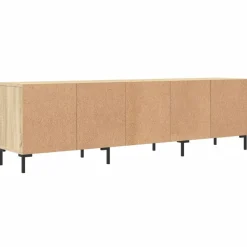 vidaXL Mueble de TV madera contrachapada 150x30x44,5 cm Roble Sonoma New