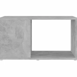 vidaXL Estanterías-Mueble de TV madera de ingeniería gris hormigón 60x24x32 cm