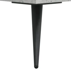 vidaXL Muebles Tv-Mueble de TV madera de ingeniería gris hormigón 102x36x50 cm