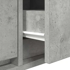 vidaXL Muebles Tv-Mueble de TV madera de ingeniería gris hormigón 60x31x25,5 cm