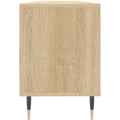 vidaXL Mueble de TV madera contrachapada 150x30x44,5 cm Roble Sonoma Best