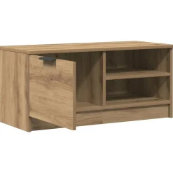 vidaXL Muebles Tv-Mueble de TV madera de ingeniería 80x35x36,5 cm