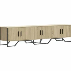 vidaXL Muebles Tv-Mueble de TV madera de ingeniería 180x34x41 cm
