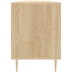 vidaXL Mueble de TV madera contrachapada 150x30x44,5 cm Roble Sonoma Sale
