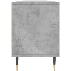 vidaXL Mueble de TV madera contrachapada gris hormigón 150x30x44,5 cm Gris hormig&oacute;n Hot