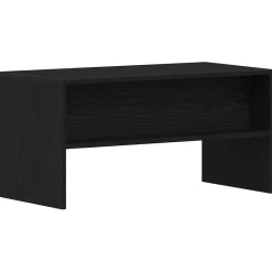 vidaXL Mueble de TV madera de ingeniería 80x40x40 cm Roble negro