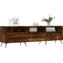 vidaXL Muebles Tv-Mueble de TV madera contrachapada 150x30x44,5 cm