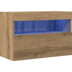 vidaXL Muebles Tv-Mueble de TV Montado en la Pared 60 x 30 x 40 cm
