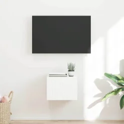 vidaXL Mueble de TV Montado en la Pared 39 x 31 x 29,5 cm White Best