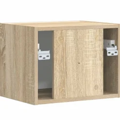vidaXL Mueble de TV Montado en la Pared Sonoma 39 x 31 x 29,5 cm Roble Sonoma Hot