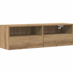 vidaXL Mueble de TV Montado en la Pared 100 x 30 x 30 cm Roble artisan Clearance