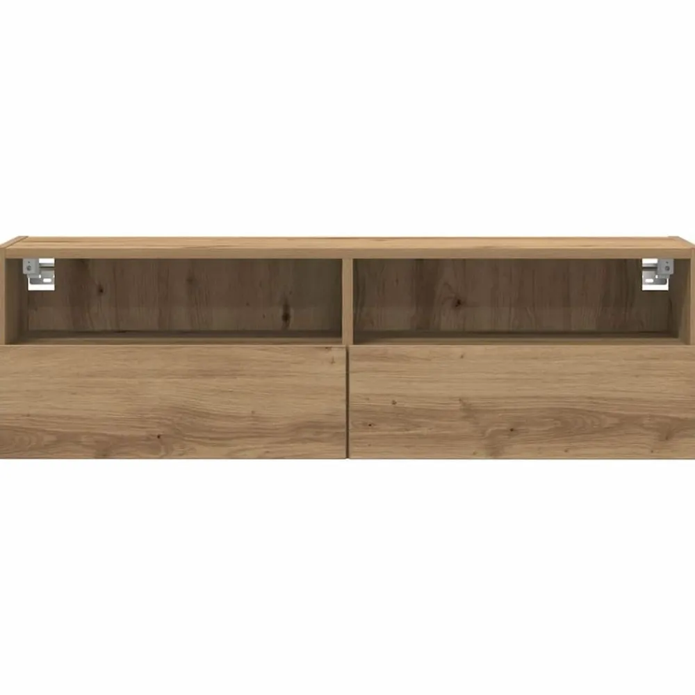 vidaXL Mueble de TV Montado en la Pared 100 x 30 x 30 cm Roble artisan Clearance