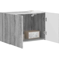 vidaXL Muebles Tv-Mueble de TV Montado en la Pared 59,5 x 31 x 40 cm