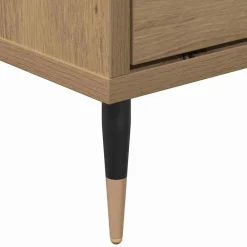 vidaXL Muebles Tv-Mueble de TV Roble artesanal 150 x 30 x 45 cm