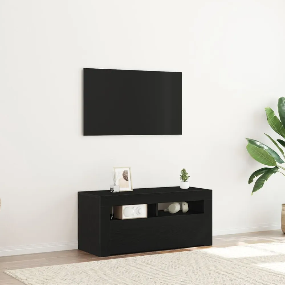 vidaXL Muebles Tv-Mueble de TV 90 x 35 x 40 cm Madera de ingeniería