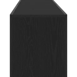 vidaXL Mueble de TV 120 x 35 x 40 cm Madera de ingeniería Roble negro Discount