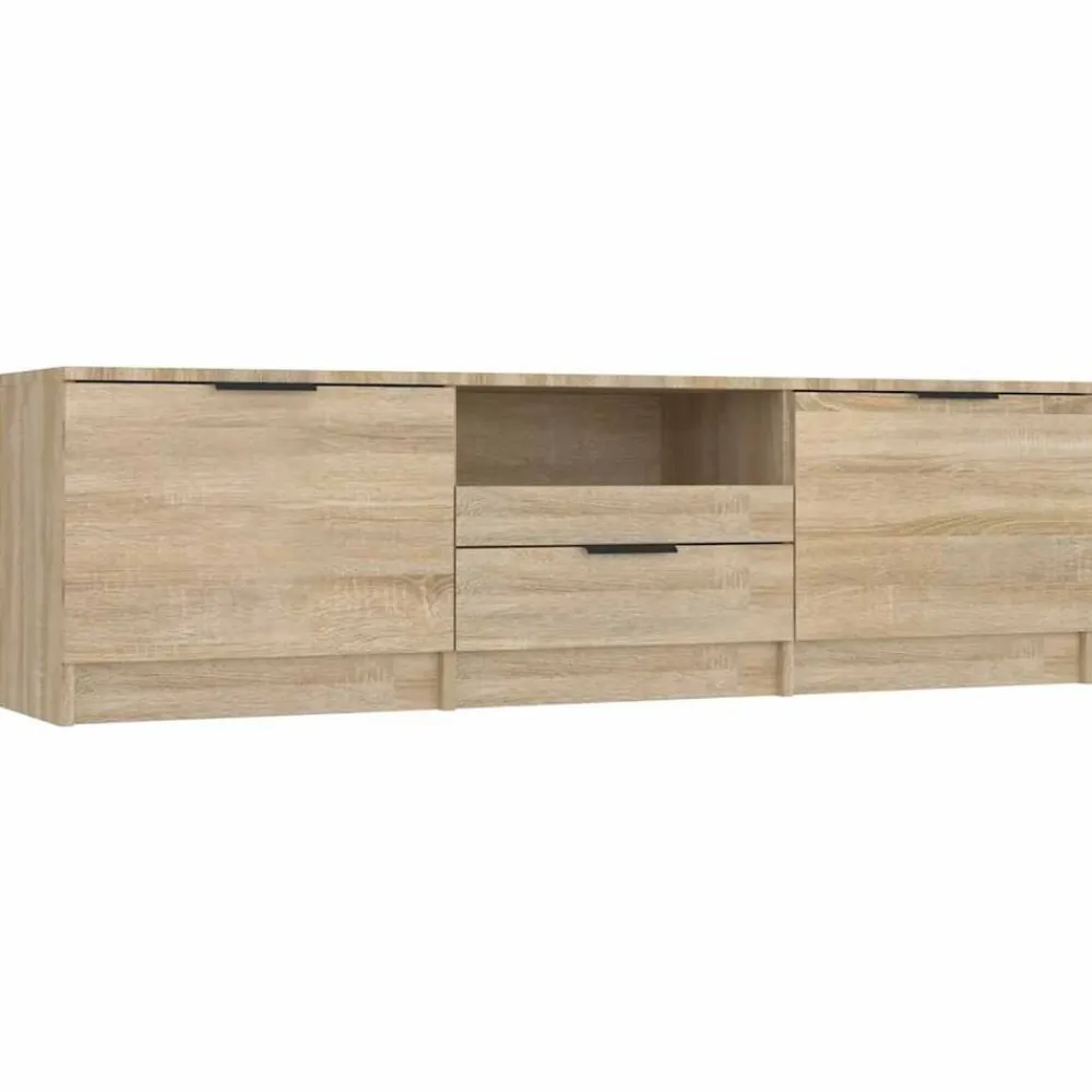 vidaXL Muebles Tv-Mueble de TV 140x35x40 cm madera de ingeniería