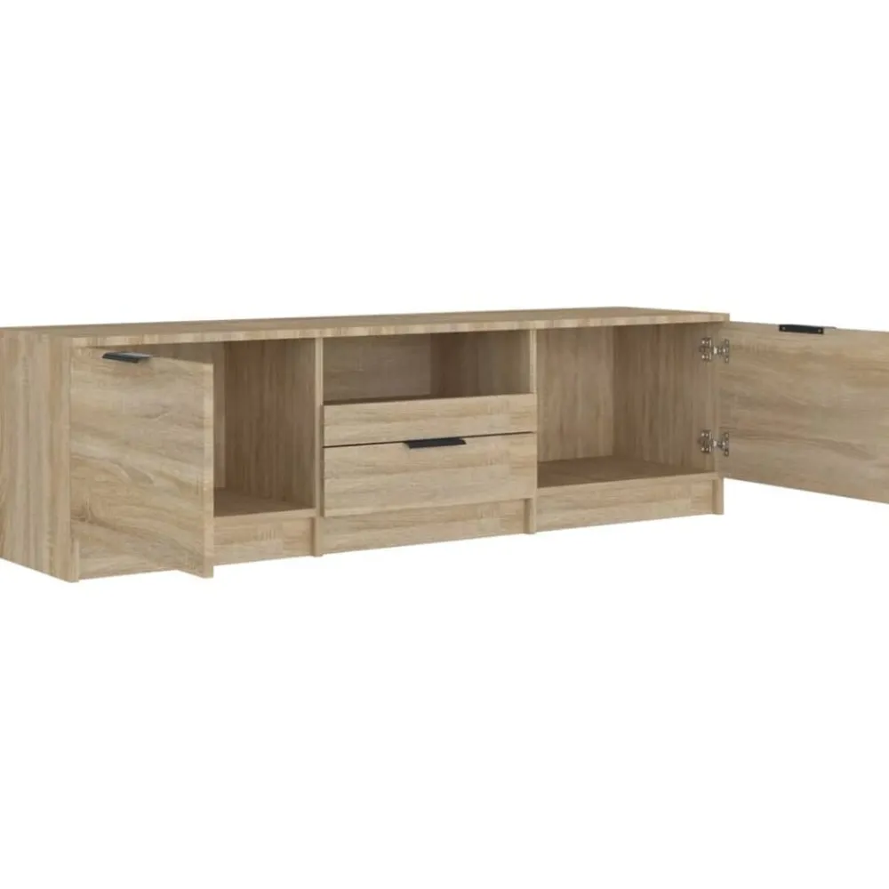 vidaXL Muebles Tv-Mueble de TV 140x35x40 cm madera de ingeniería