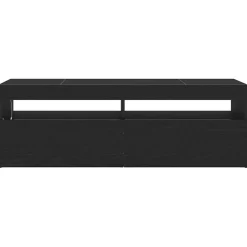vidaXL Mueble de TV 120 x 35 x 40 cm Madera de ingeniería Roble negro Outlet