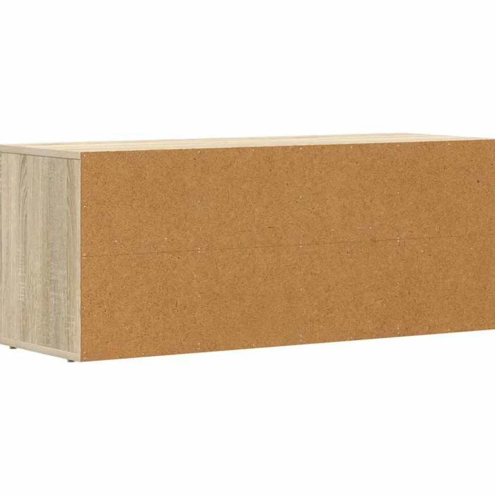 vidaXL Mueble de TV 100 x 35 x 40 cm Madera de ingeniería Roble Sonoma