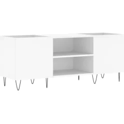 vidaXL Armarios Y Almacenamiento-Mueble para discos madera contrachapada 121x38x48 cm