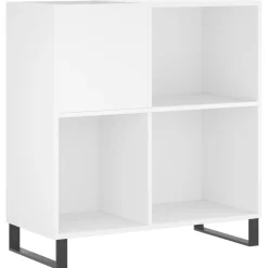 vidaXL Armarios Y Almacenamiento-Mueble para discos madera contrachapada 84,5x38x89 cm