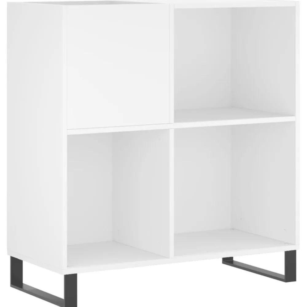 vidaXL Armarios Y Almacenamiento-Mueble para discos madera contrachapada 84,5x38x89 cm